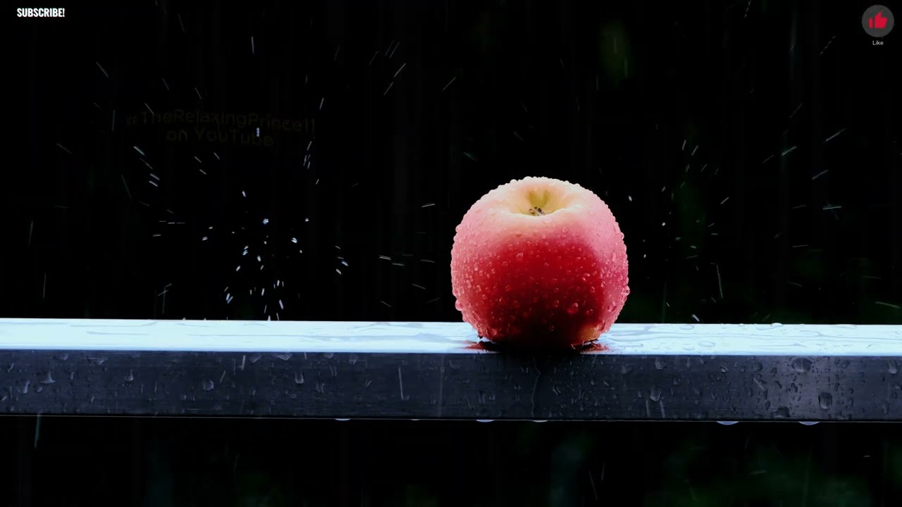 Lamento for Piano With Rain  | Relaxing, Deep Sleep, Raining, Nature 2160p 4K