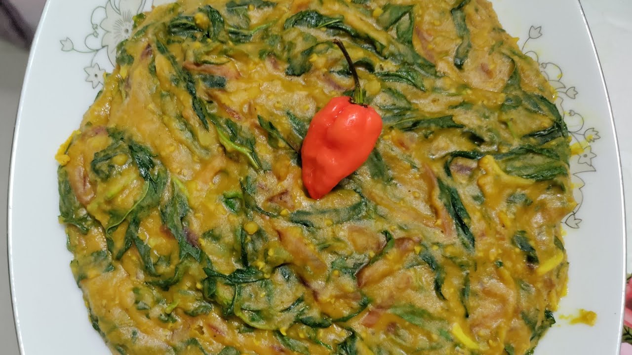 বরিশাল অঞ্চলের মানুষের জনপ্রিয় খাবার পাট শাক দিয়ে ডাল রান্নার রেসিপি/Pat shak diye dal rannar recipe