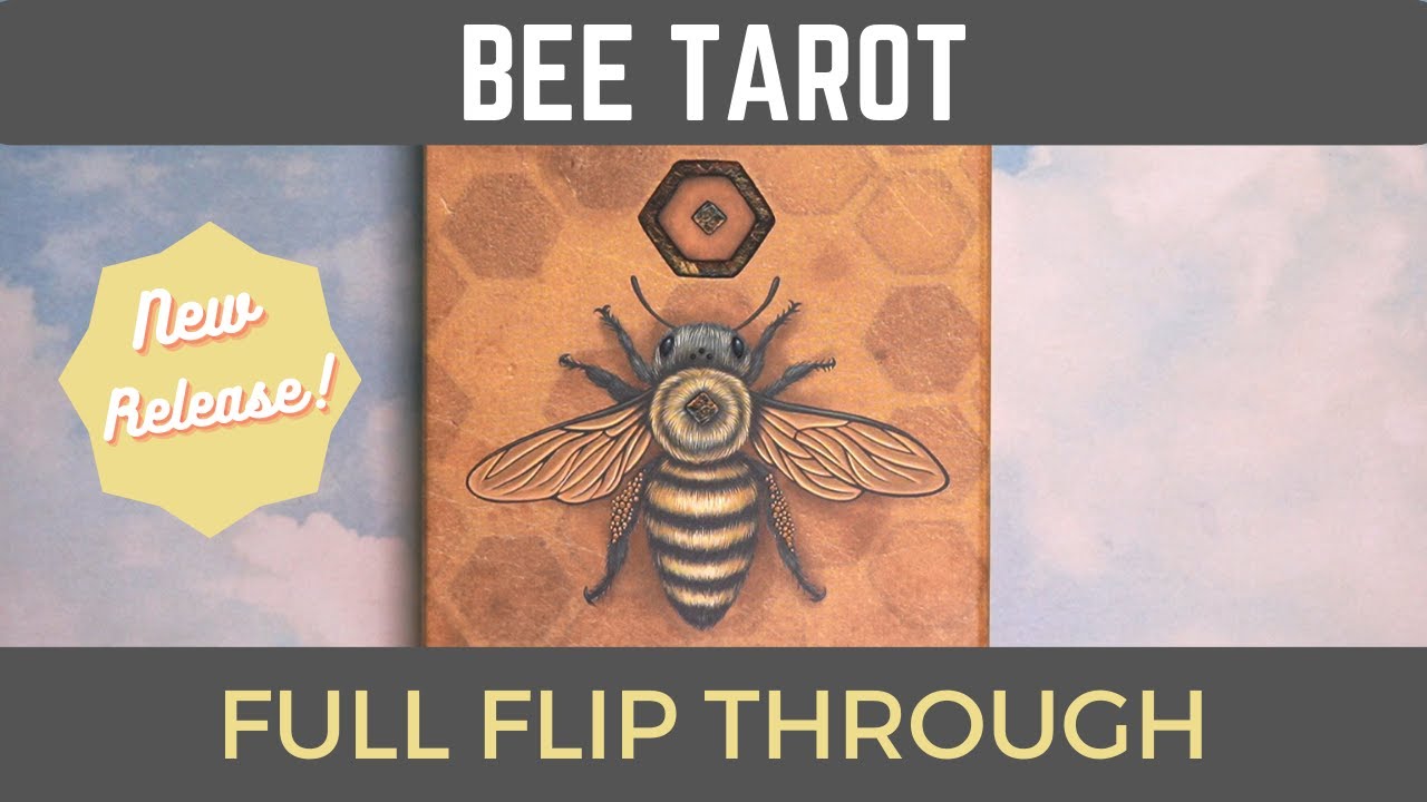 Bee Tarot 🍯 A Stunning Druidic Deck! Flip Through & Reading