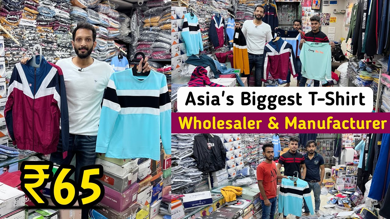 ₹65  SMB IMPEX  /  Asia’s Biggest T-Shirt 👕 Wholesaler & Manufacturer