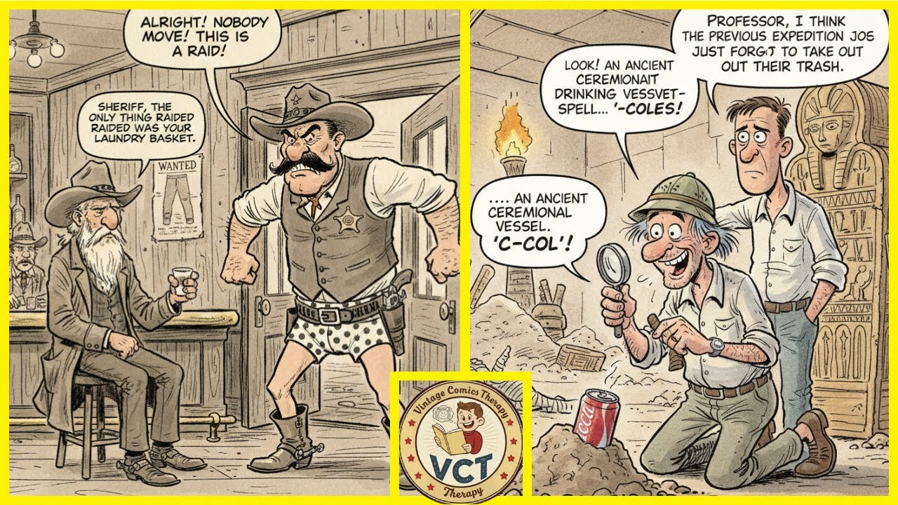 Office Humor the Retro Way 😂 Vintage Workplace Comics Compilation #comics #tending