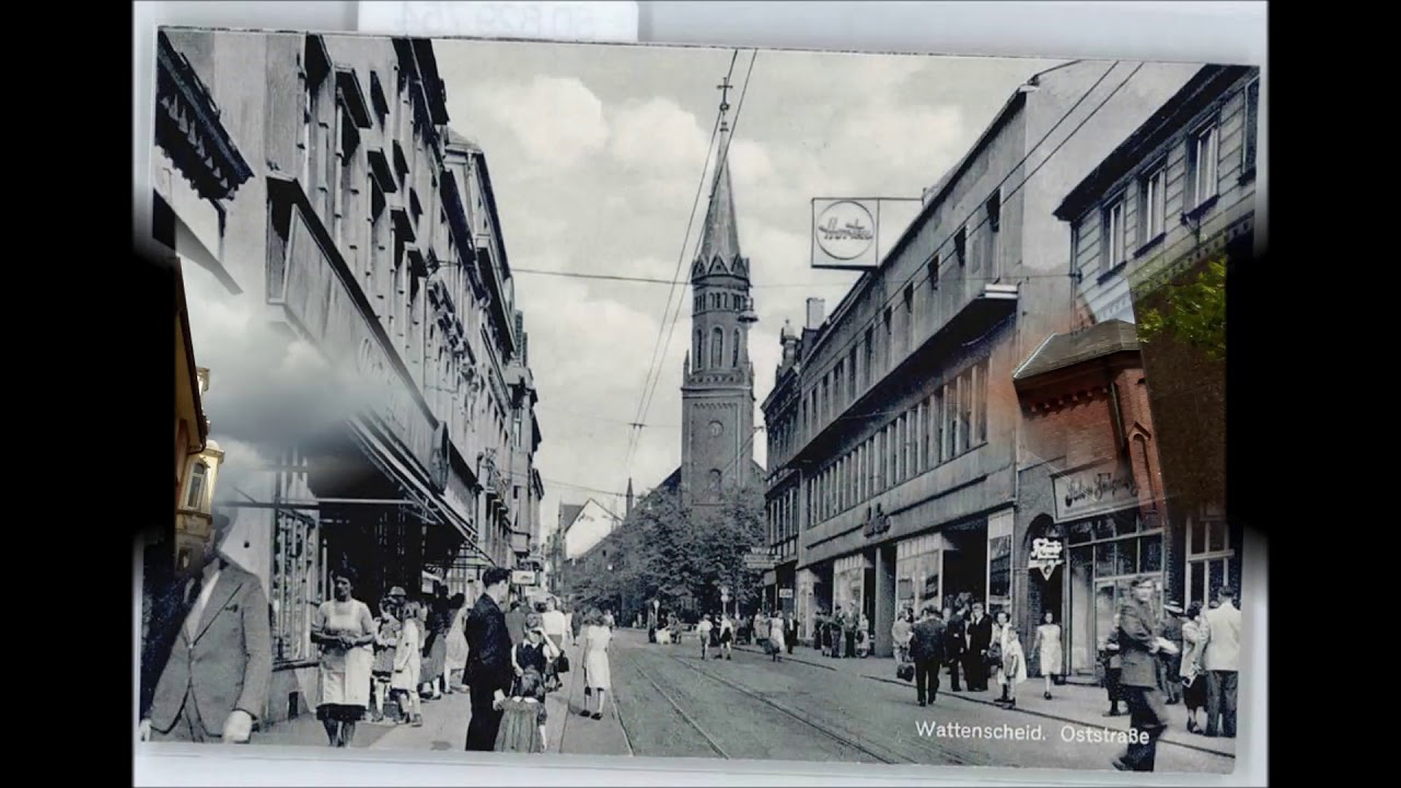 Bochum - Wattenscheid Mitte  ( Evangelische Friedenskirche )  -  