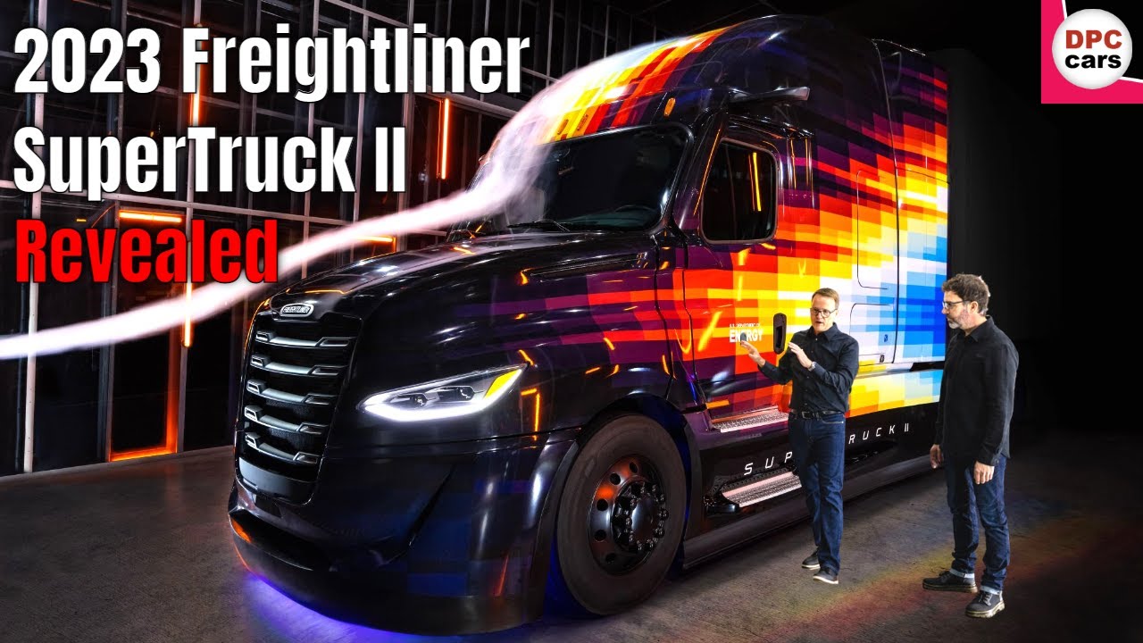 Daimler Truck Unveils Advanced 2023 Freightliner SuperTruck II