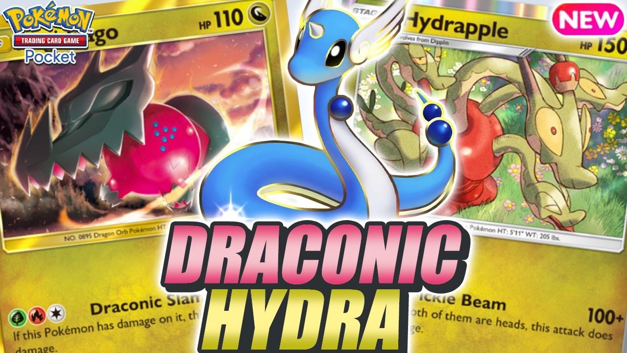 MASSIVE DAMAGE ! REGIDRAGO & HYDRAPPLE Form a Perfect Dragon Team ! - Pokemon TCG Pocket