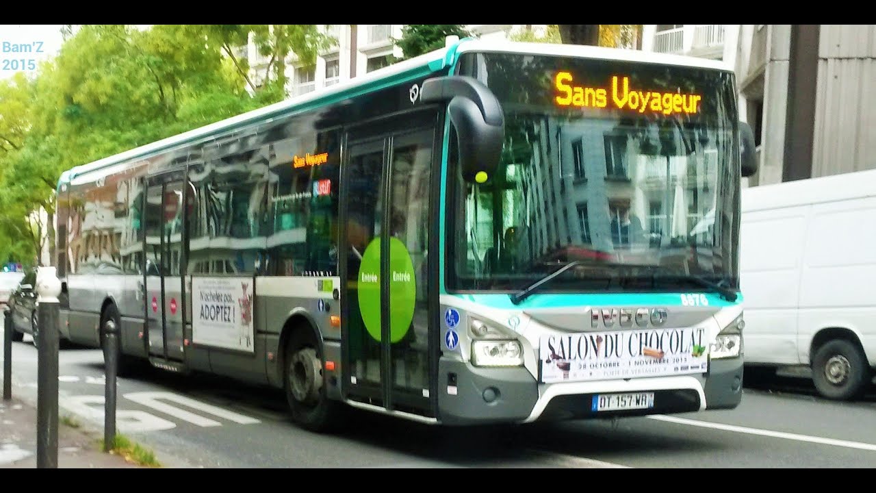 RATP Paris | 8874 | Iveco Bus Urbanway 12 Euro 6 Voith