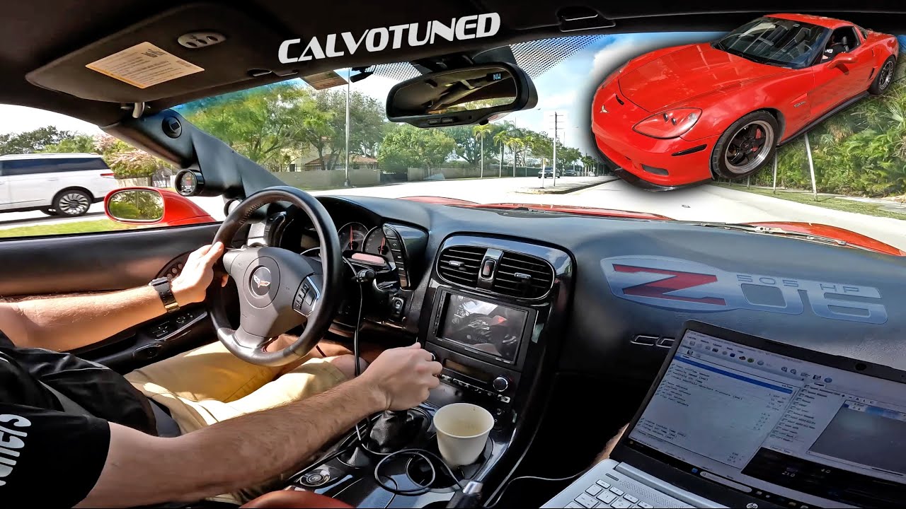 Street Tuning a BOOSTED & CAMMED C6 Z06 Corvette (HARD PULLS)!