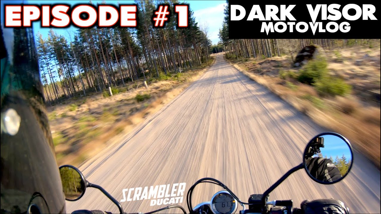 Mroczny daszek Motovlog, odcinek 1 - Ducati Scrambler 800 leśnych dr&oacute;g