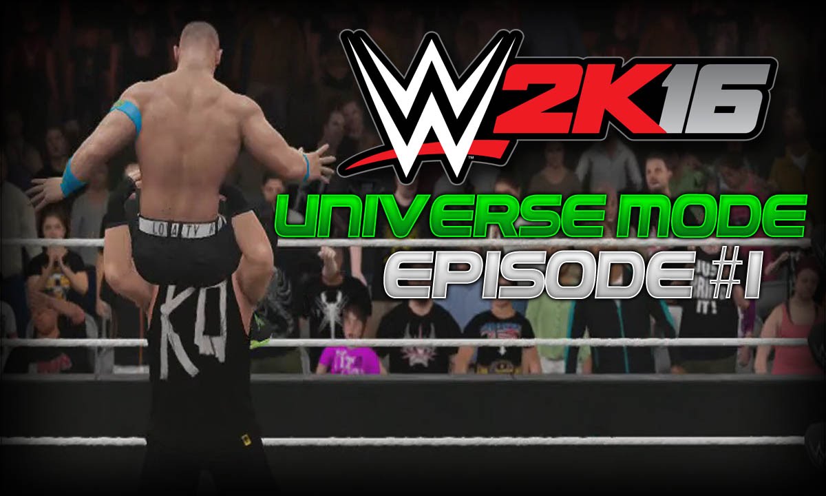 WWE2K16 : UNIVERSE MODE - EPISODE #1 - 'WHAT A SHOW!' (WWE2K16 GAMEPLAY)