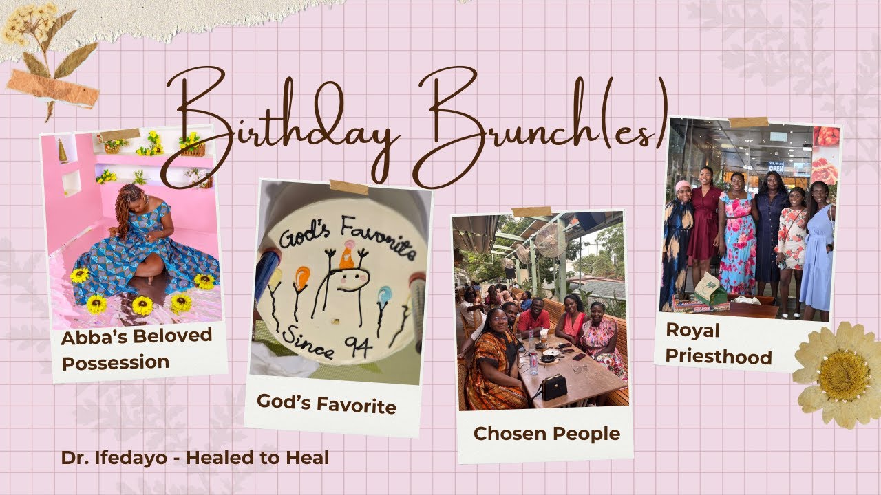 BIRTHDAY BRUNCHES & THEATRE NIGHT - LIFE OUTSIDE MEDICINE || Dr Ifedayo - Healed To Heal