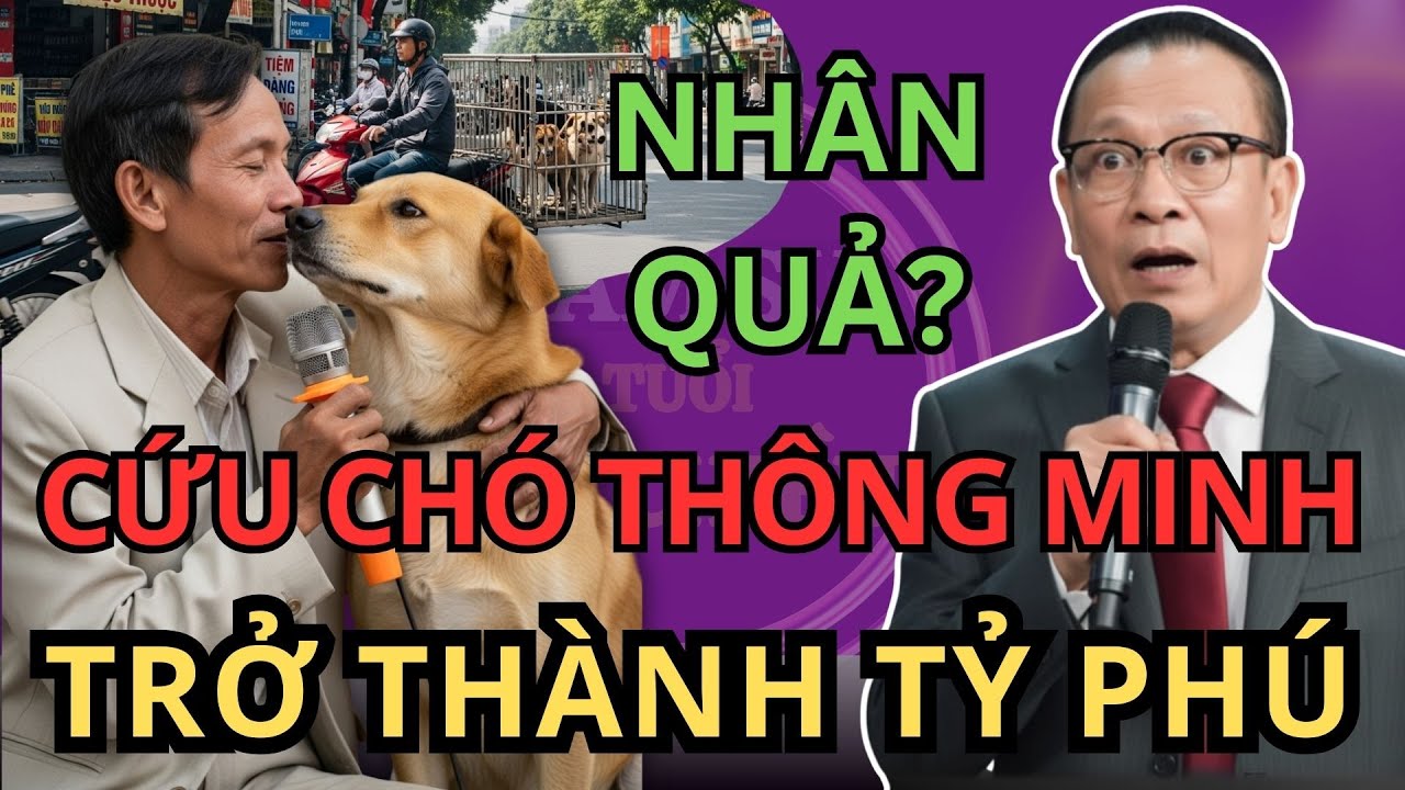 Người Đàn Ông Thành Triệu Phú Sau Khi Cứu Được Chú Chó Thông Minh - Truyện Kể Về Nhân Quả Cuộc Đời