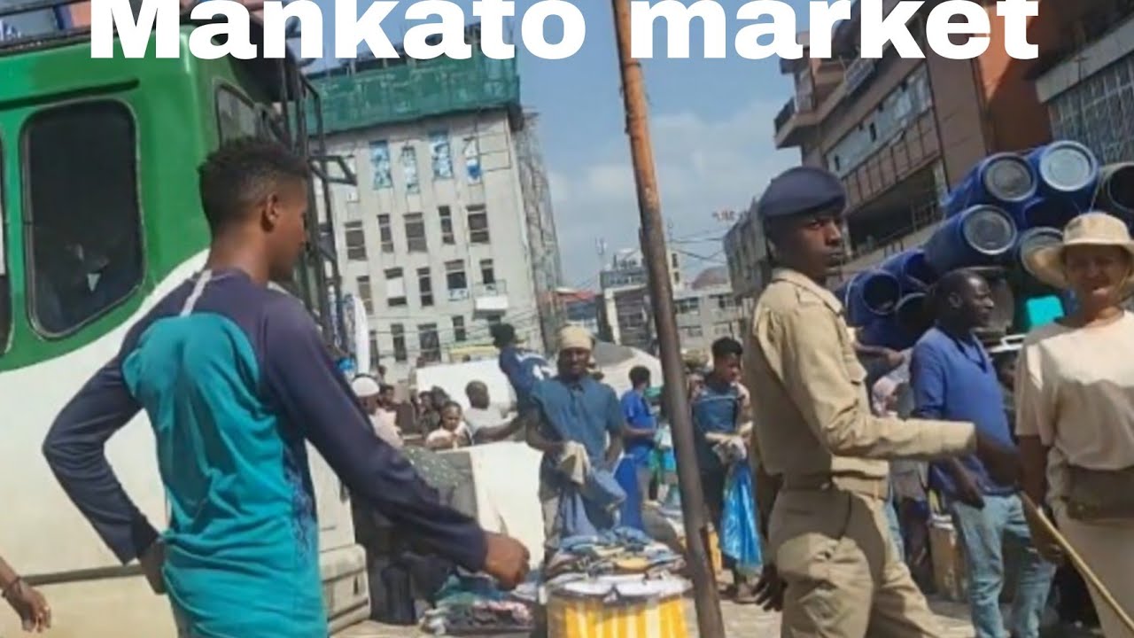 Visiting Ethopia largest and most dangerous market... markato market.