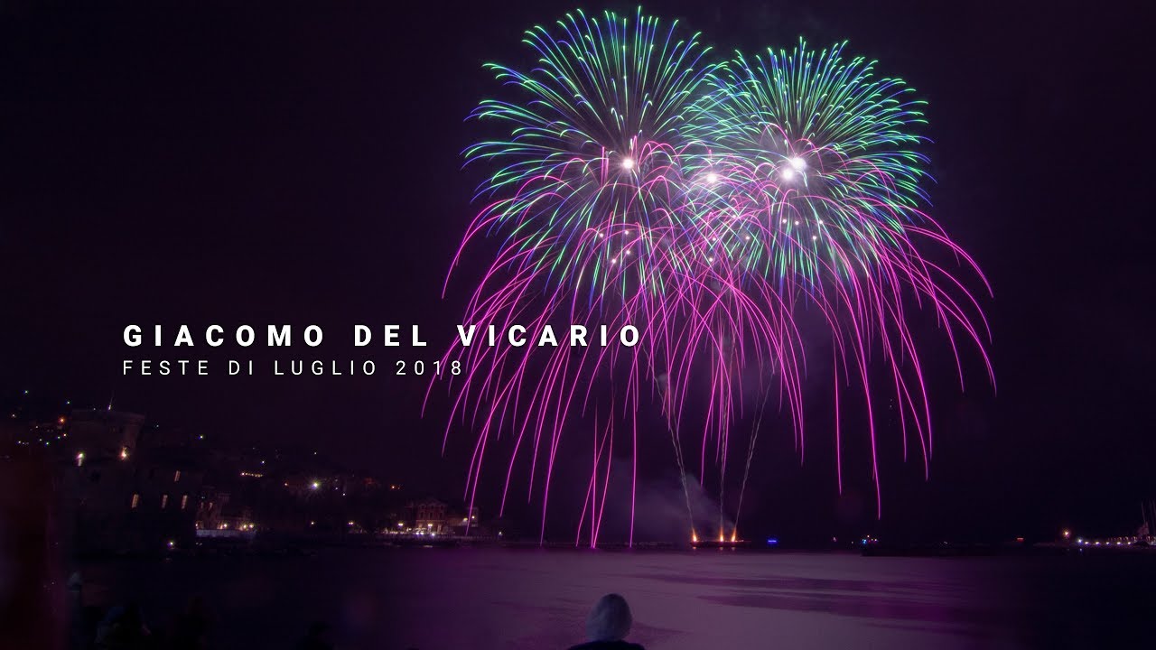 [2K] Rapallo 2018 - Giacomo Del Vicario - Feste di Luglio 2018