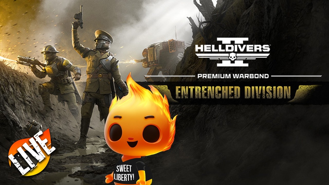 ⛏️ Entrenched Division Launch Party | New Warbond Day! | Helldivers 2