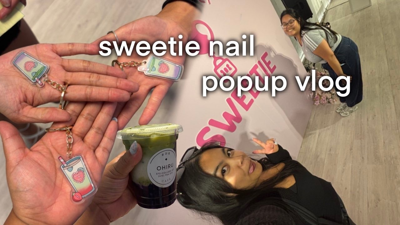 sweetie nail supply's 1st pop up in toronto!! + what i bought ♥