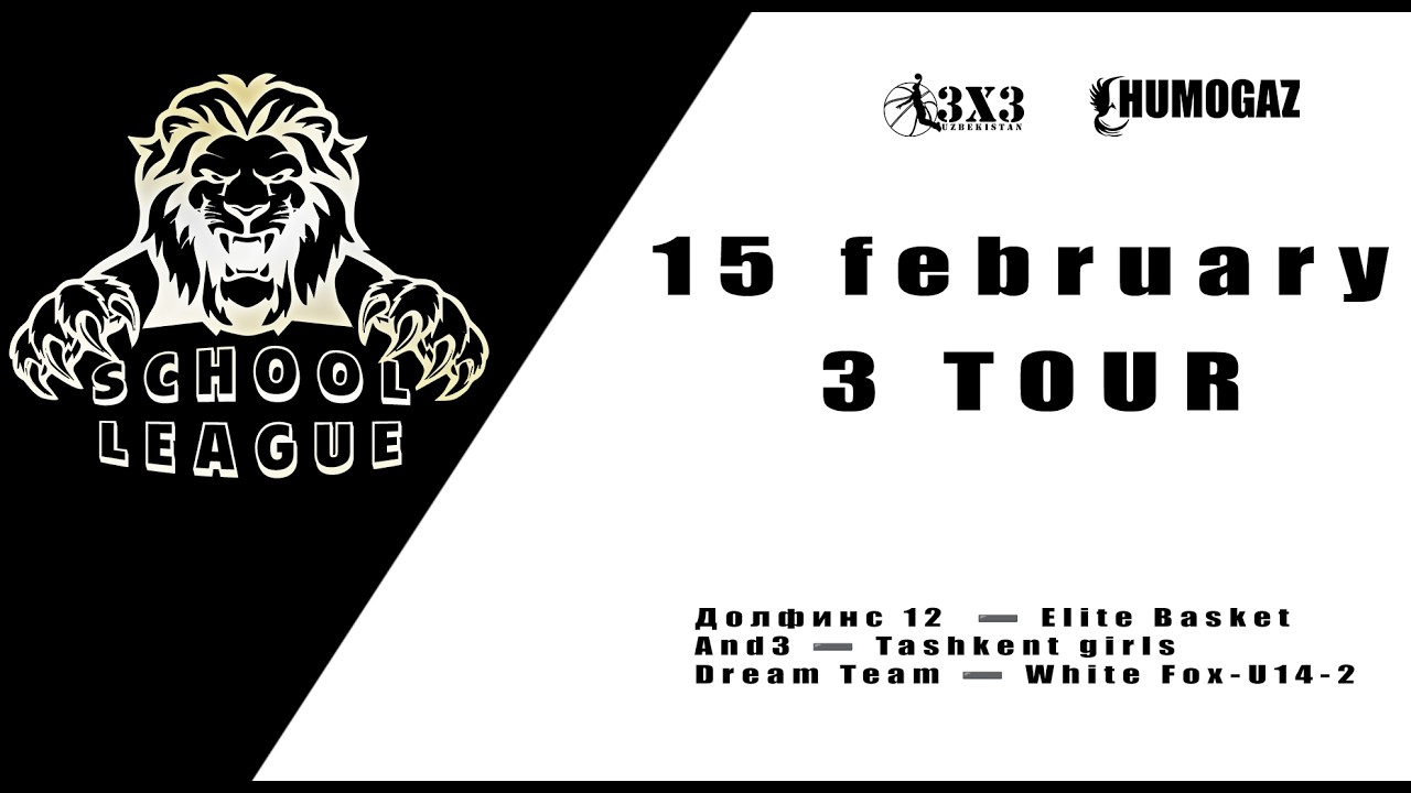 RE-LIVE I 15 FEBRUARY I 3 TOUR I SHOOL LEAGUE 2026