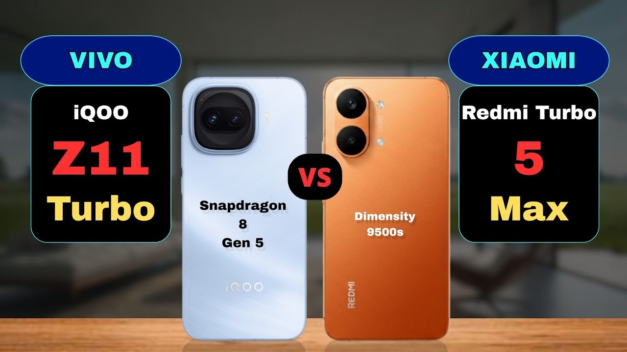 Сравнение iQOO Z11 Turbo и Redmi Turbo 5 Max: кто лучше?