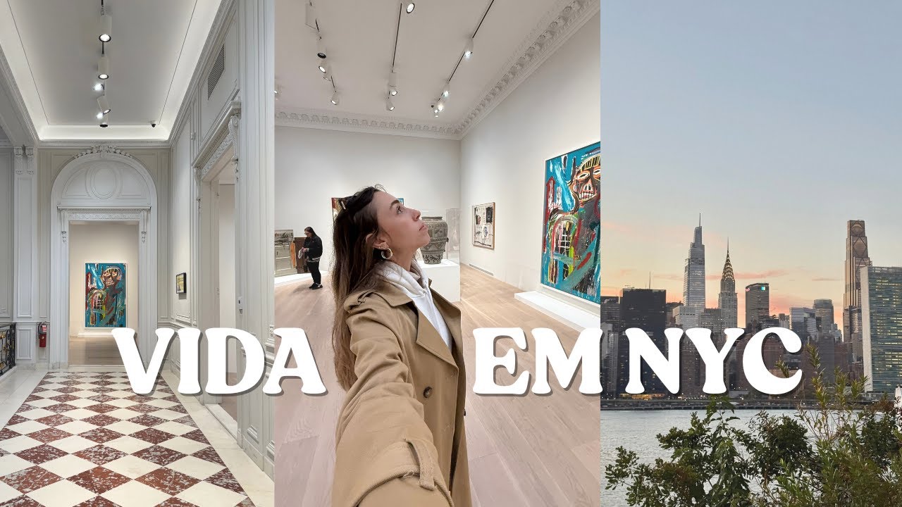 Vlog Nova York: maratona, galeria de arte e dia de votação.