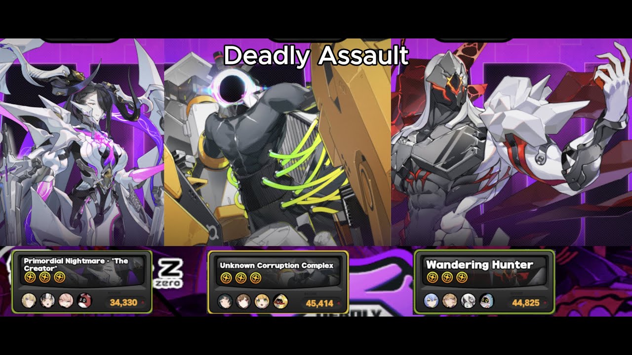 ZZZ - Deadly Assault - Primordial Nightmare - Unknown Corruption Complex - Wandering Hunter #15