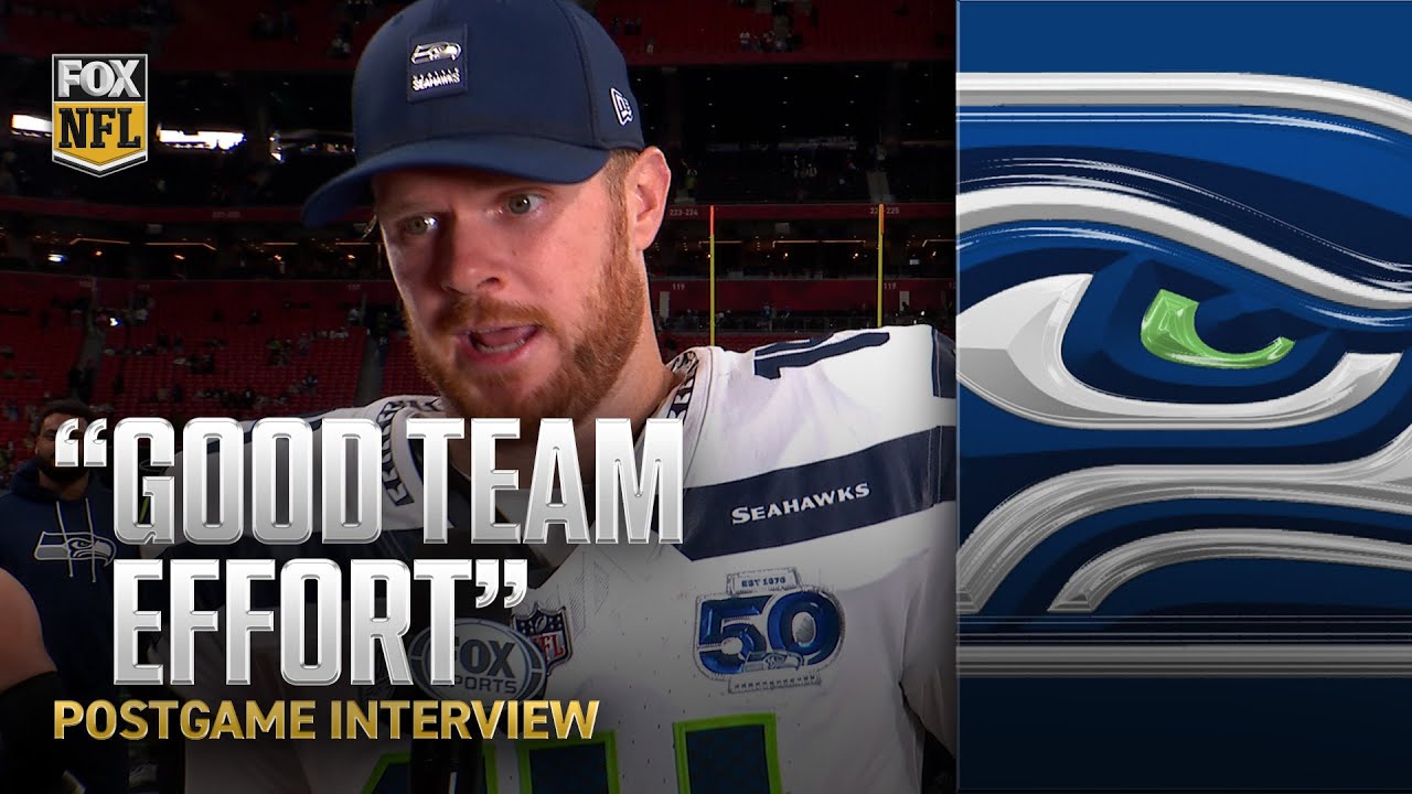 'Our defense stepped up in a big way' &mdash; Sam Darnold on Seahawks' dominant win over Falcons