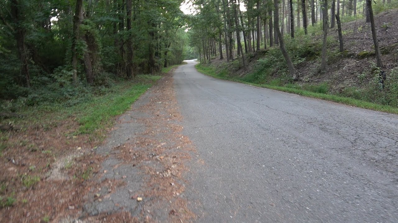 Crazy Hot Springs street where your car seems to go uphill all by itself  Gravity Hill. .