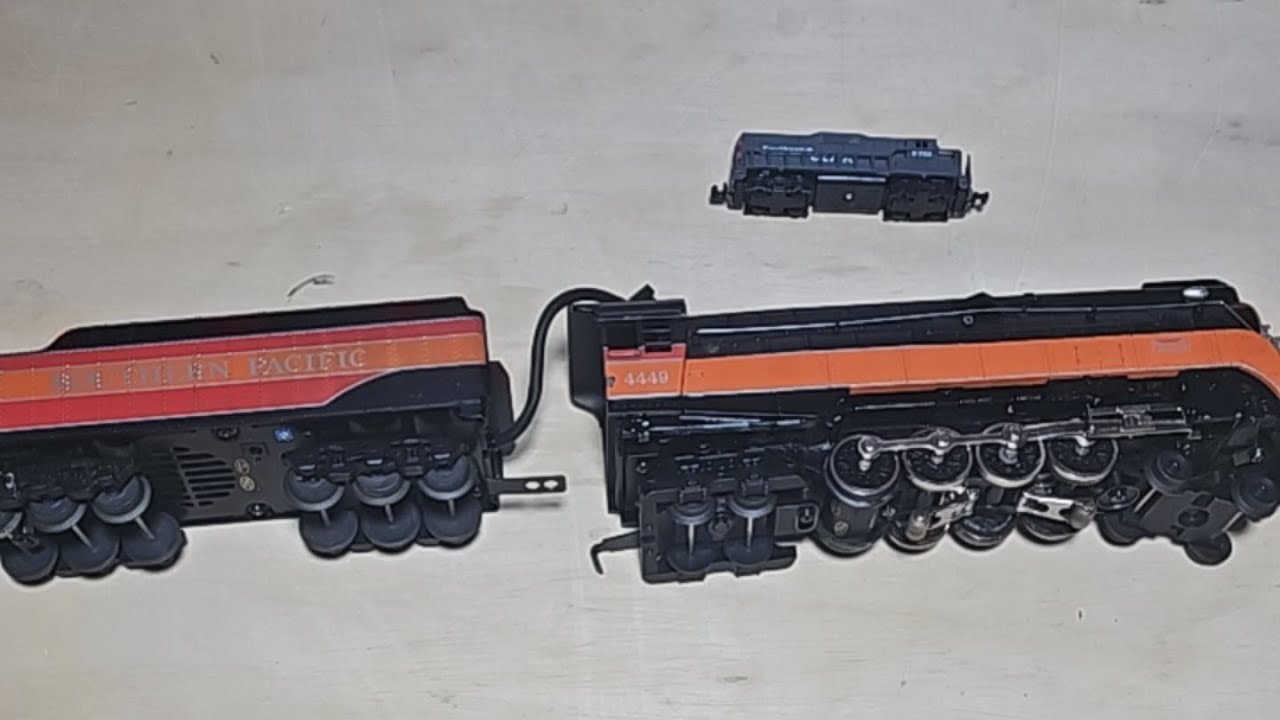 try and solder an MTH train