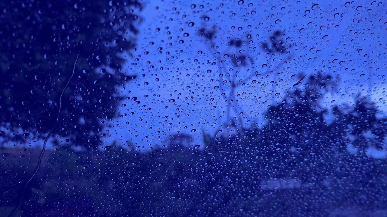 Drift Into a Peaceful Night Rain Sound On WindowㅣHeavy Rain for Sleep, Study & Relaxation,Meditation