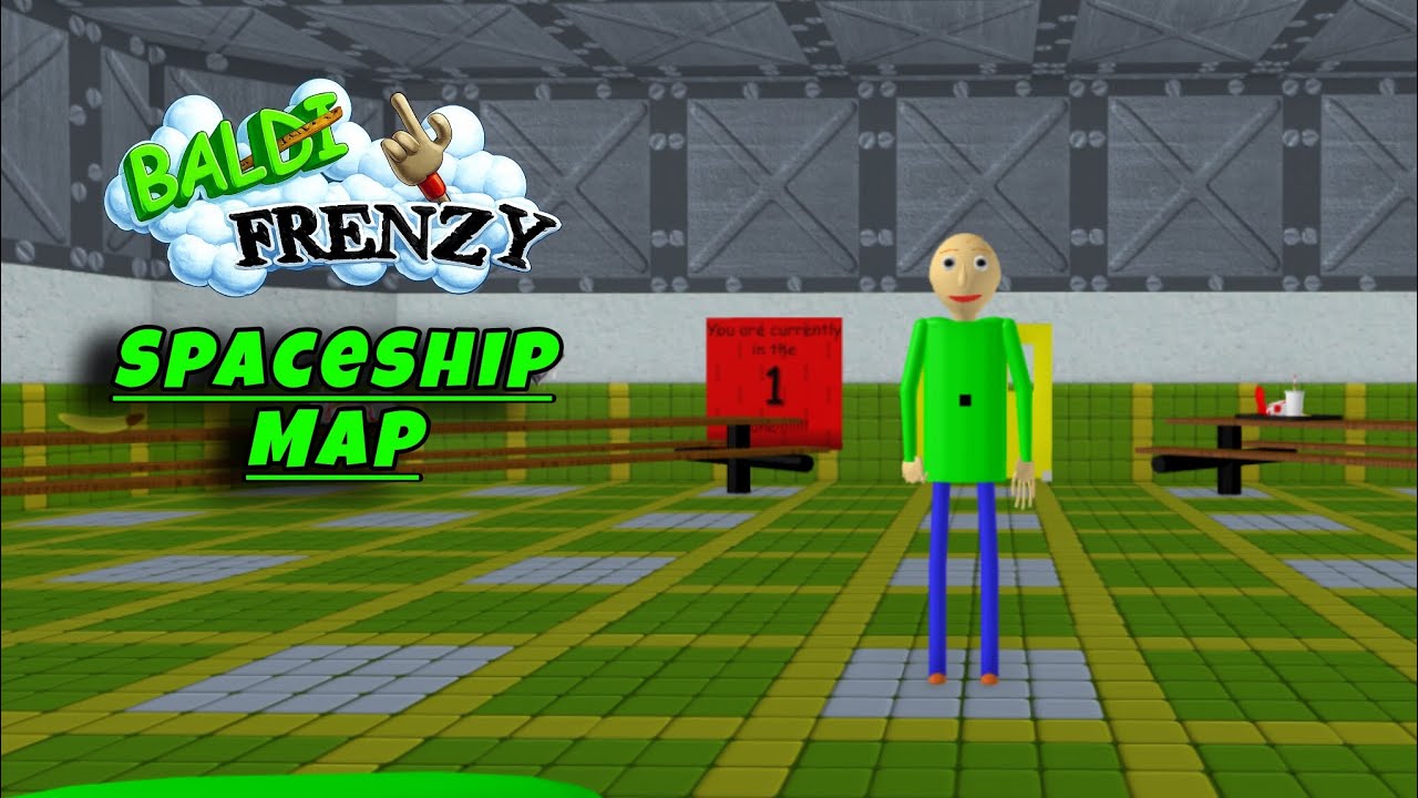 Baldi's Frenzy - Подборка карт космических кораблей | Roblox