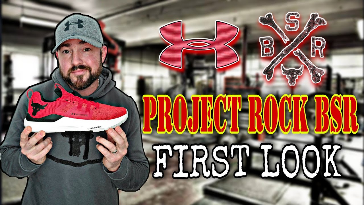Under Armour Project Rock BSR UNBOXING & FIRST LOOK