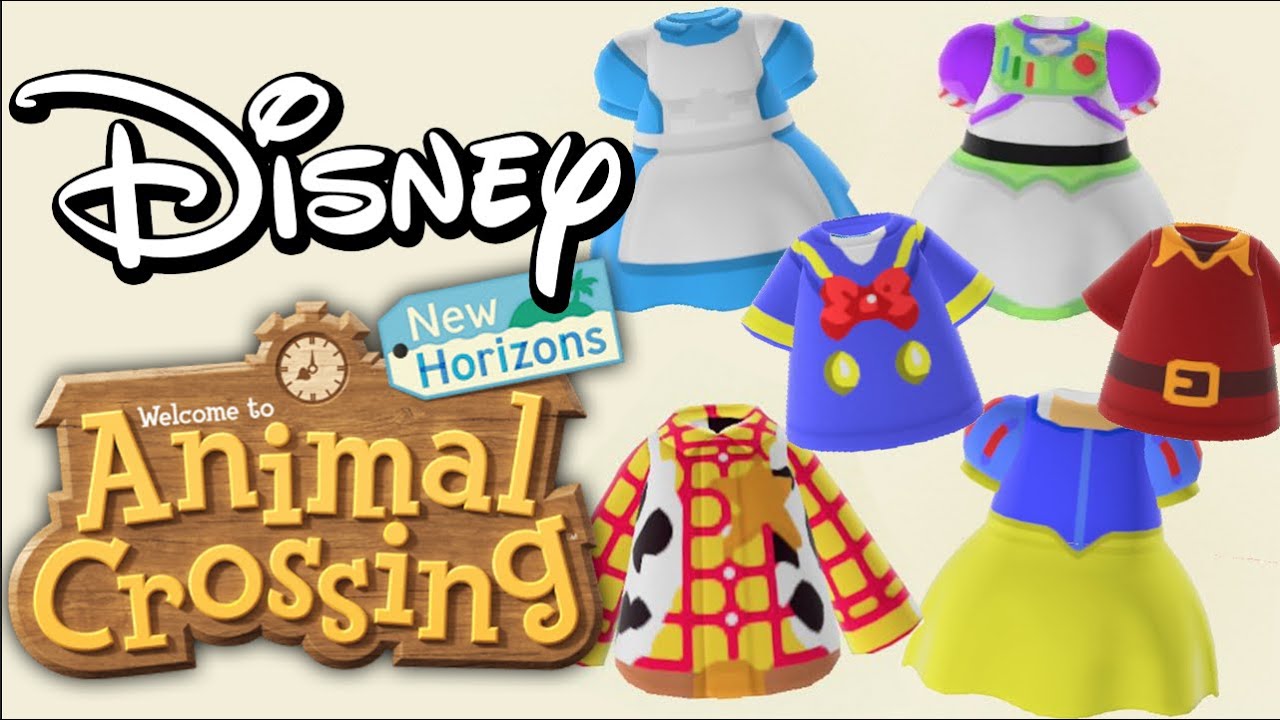 Disney Codes (Dresses and more!!) for Animal Crossing New Horizons