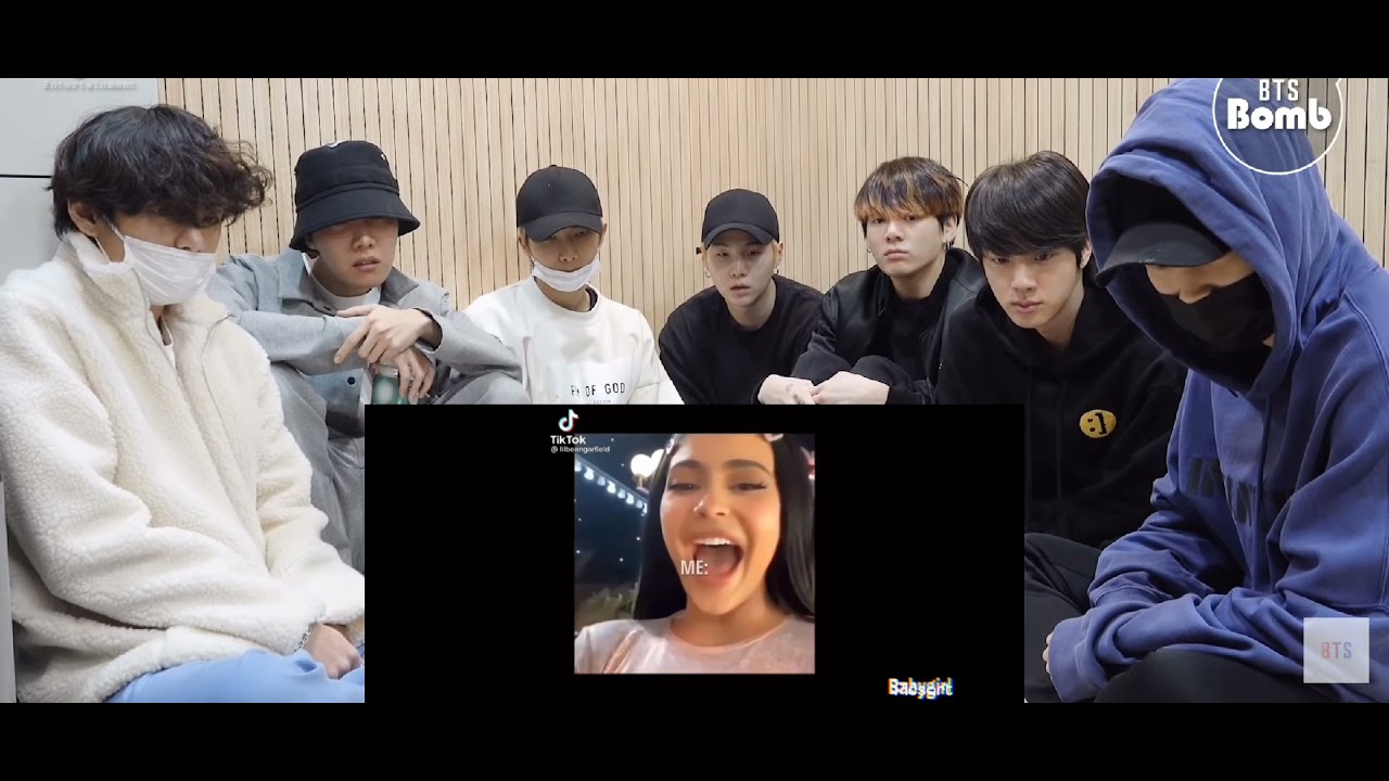 bts react to Andrew Garfield tiktok ( fanmade)