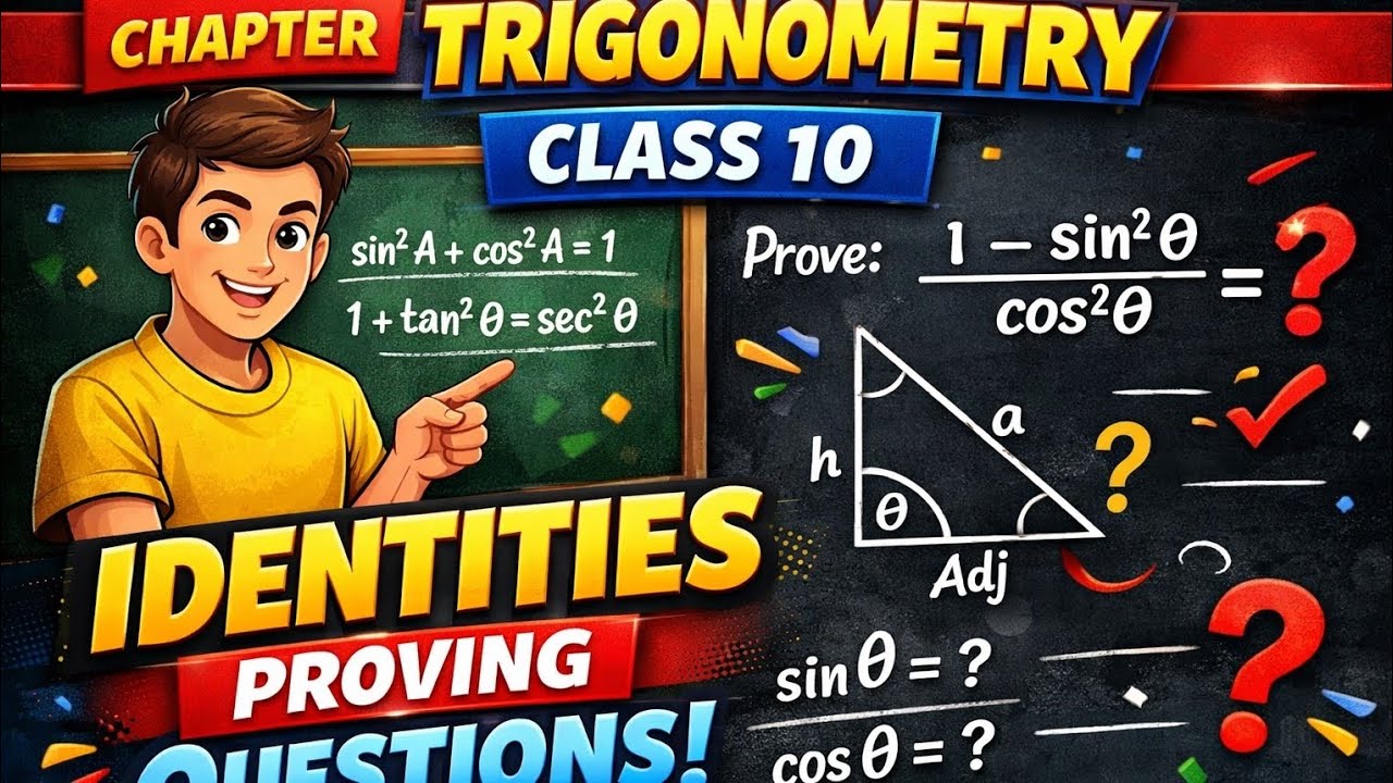 Class 10 Trigonometry most important questions for class 10 board exam.