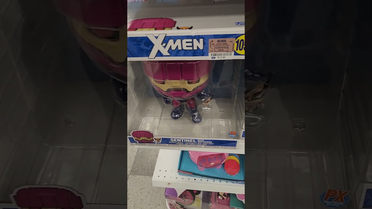 Found Pop Sentinel with the Wolverine at Ross! #reels #marvel