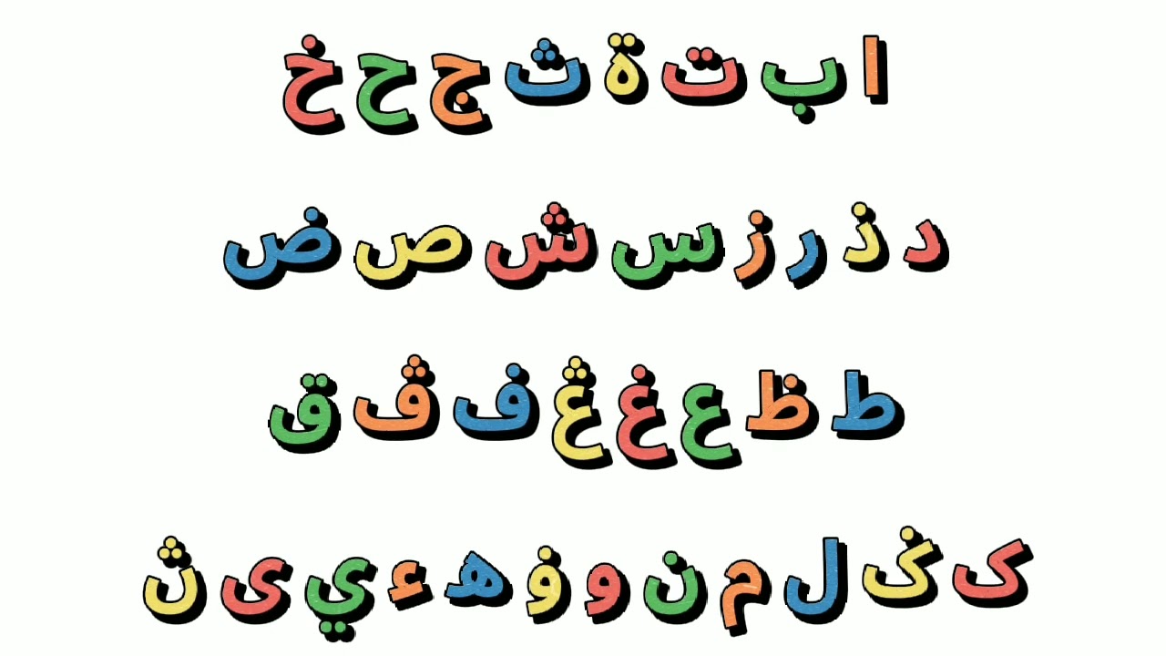 Jawi Alphabet Song