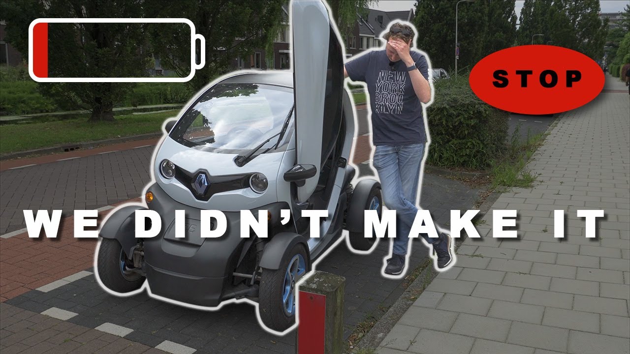 Тест запаса хода 12-летнего Renault Twizy (модернизация аккумулятора - Часть 1)