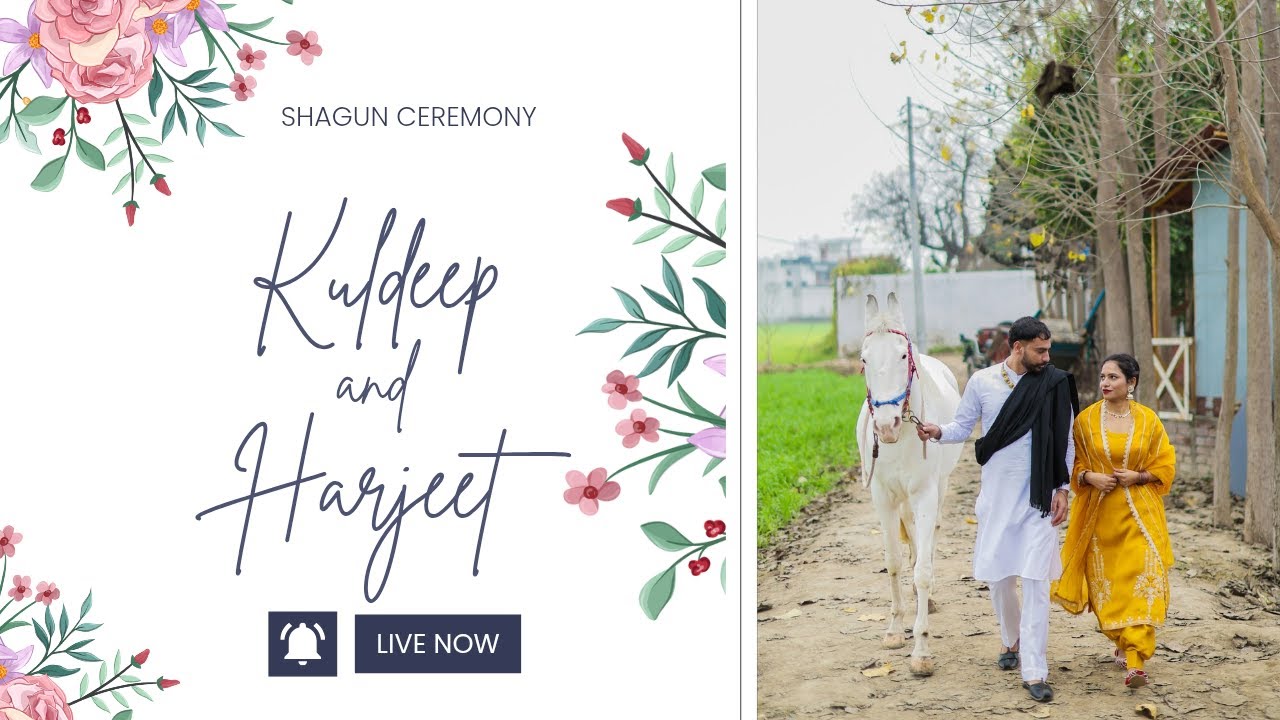 Shagun Ceremony of Kuldeep & Harjeet Live by Mehak Studio Barnala (Gsp) Mob. 9988167381