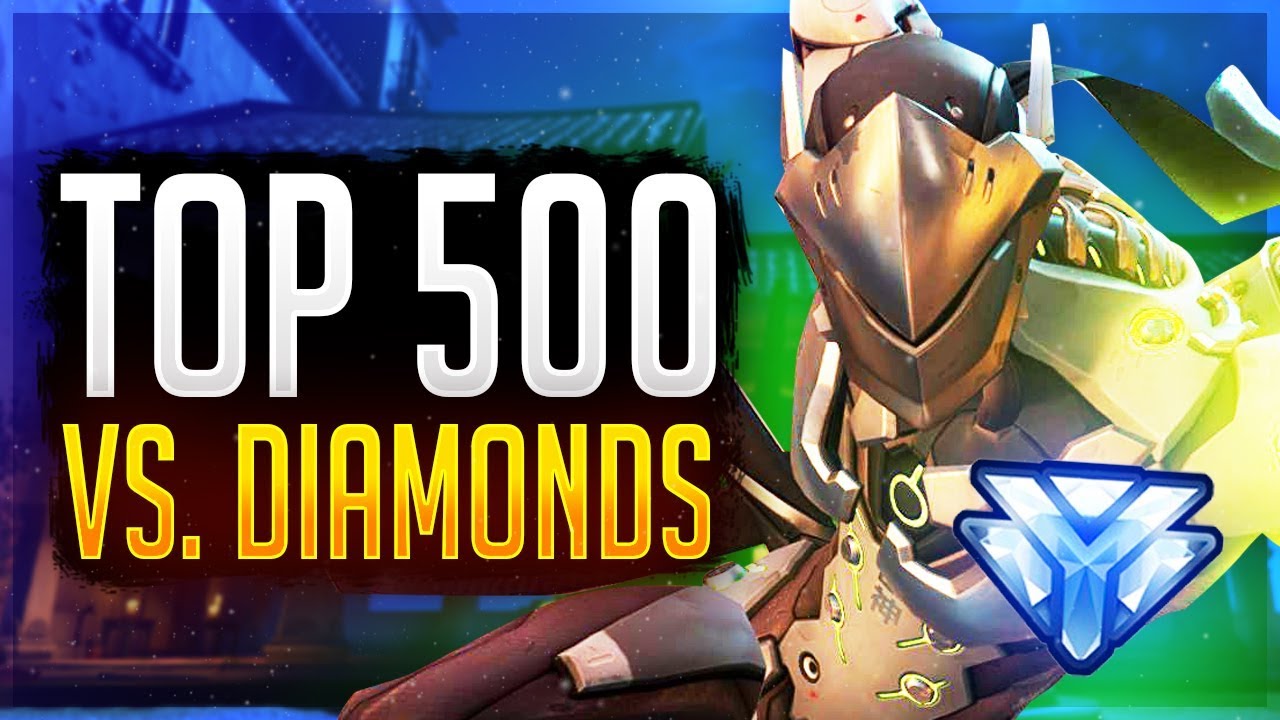 A Top 500 Genji Plays in Diamond... Ovewatch Smurfing Unranked to GM Flexing (Samito)