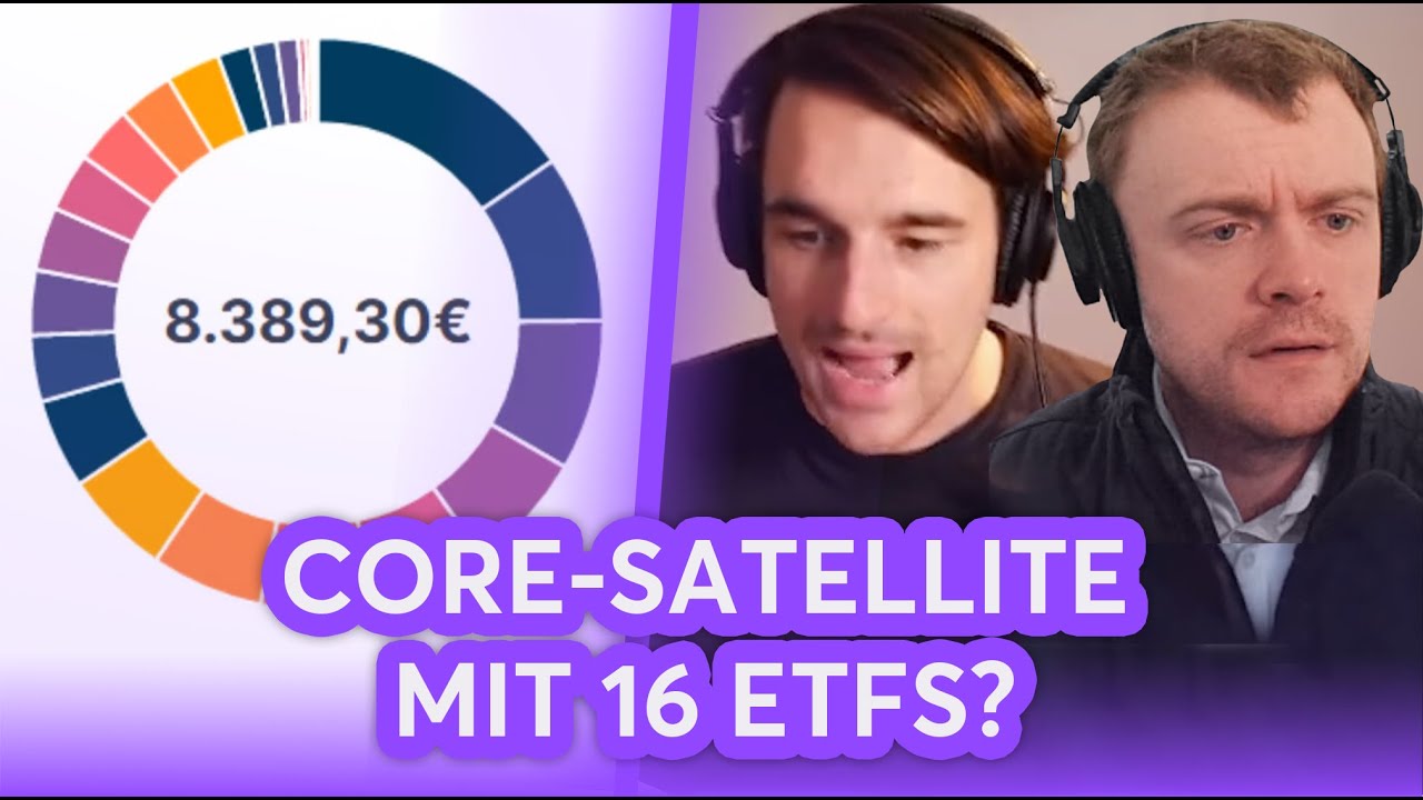 8.000&euro; Core-Satellite Portfolio mit Sektorwetten! Mit Prof. Goldgraf | Finanzfluss Stream Highlights