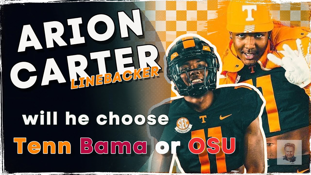 Tennessee Vols Football | Arion Carter Highlights | Linebacker to Vols or Bama?