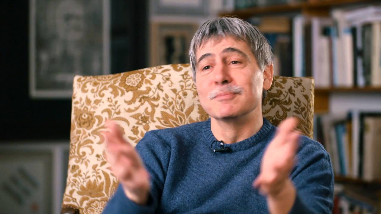 Orosz István grafikusművész műhelyében
