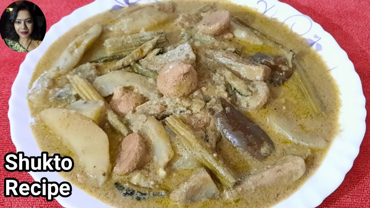 Shukto&mdash;Pure Bengali Traditional Shukto Recipe&mdash;Dudh Shukto&mdash;Authentic Bengali Recipe&mdash;Mix Veg Recipe