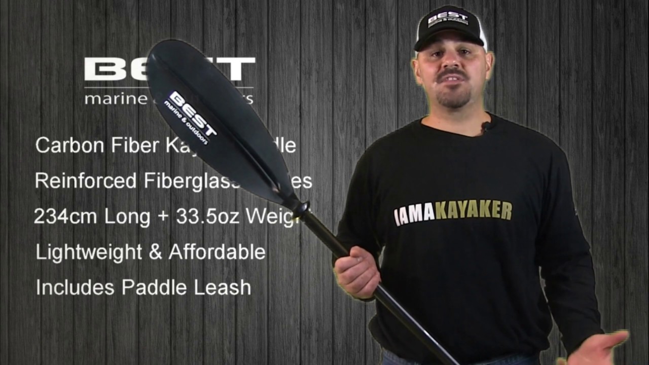 Carbon Fiber Kayak Paddle - BEST Marine & Outdoors