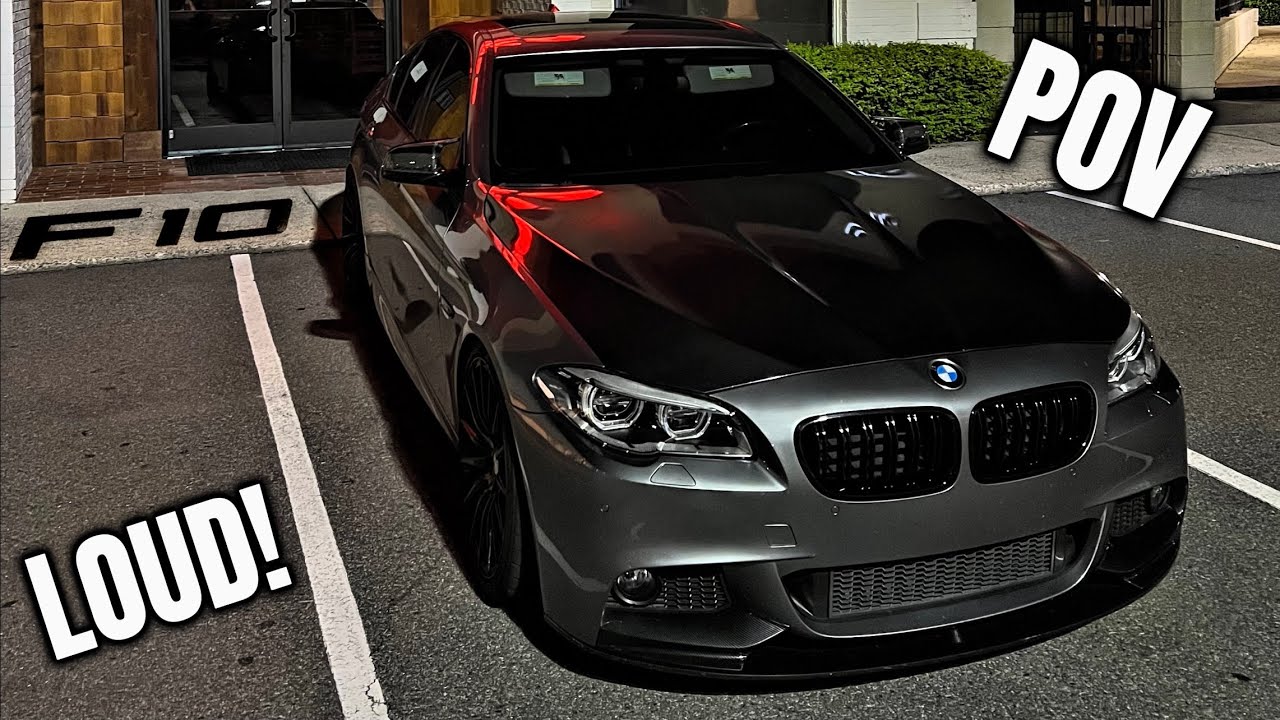 F10 535i HIGHWAY NIGHT POV