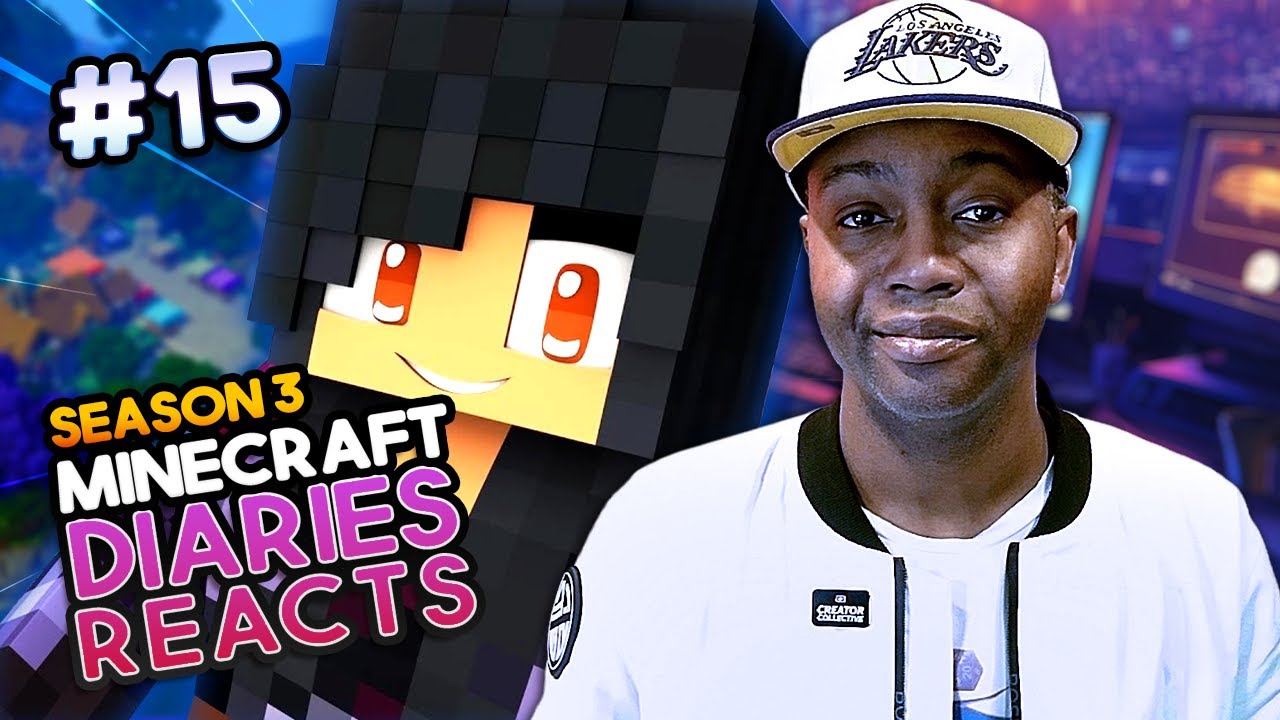APHMAU Voice Actor Reacts to MINECRAFT DIARIES S3! - Ep 15