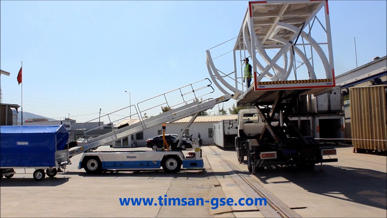Mobile Belt Conveyor by Timsan-GSE for Airport Ground Handling Operations