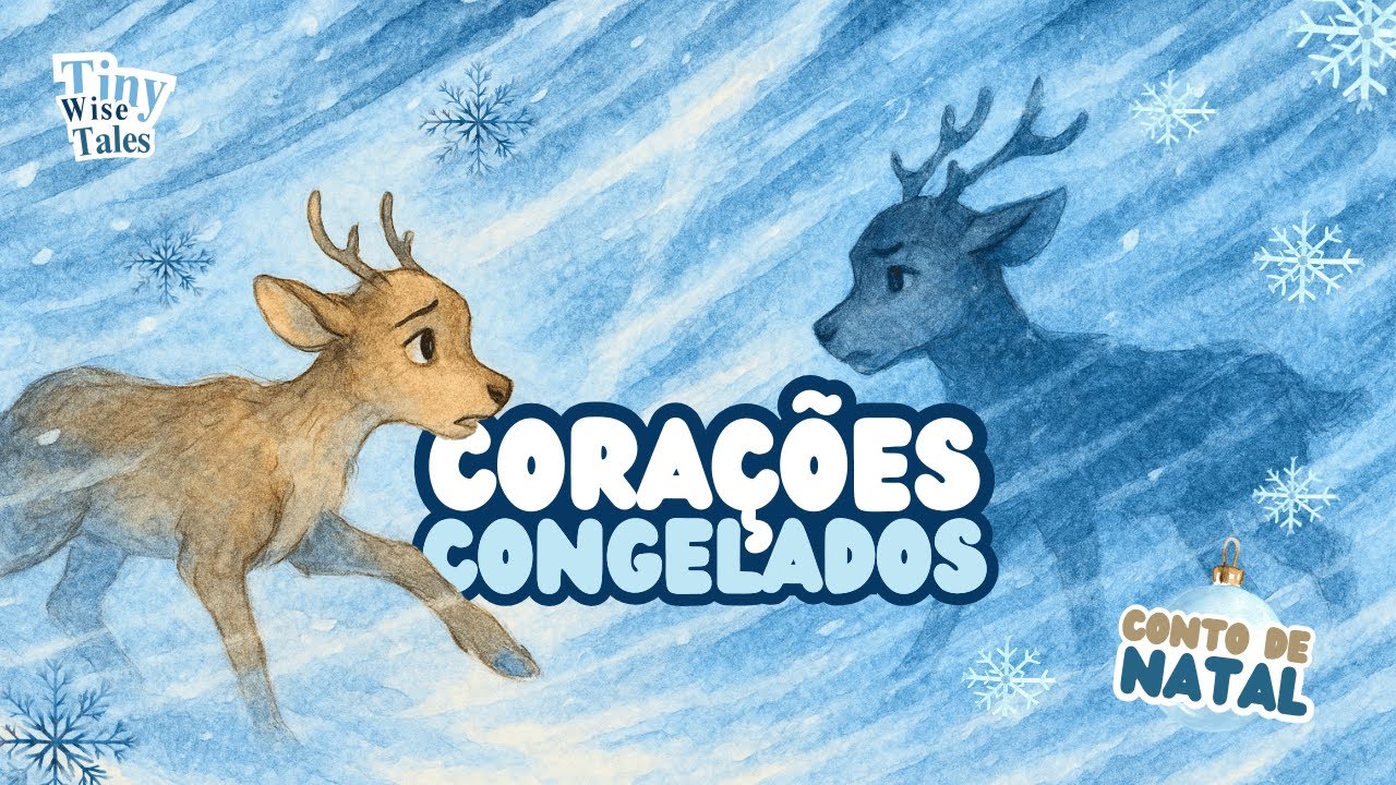 As Duas RENAS e o INVERNO SEM FIM 🦌❄️ Uma História de NATAL Sobre PERDÃO e AMIZADE