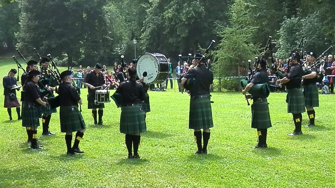 Stuttgart University Pipe Band ~ Angelbachtal ~ 12. July 2014
