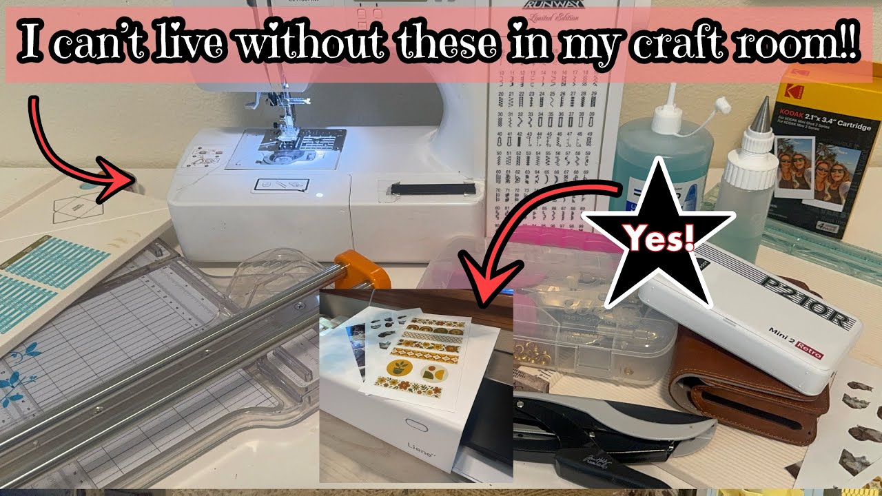 Top 10 craft room tool must haves | Amazon prime day ideas |