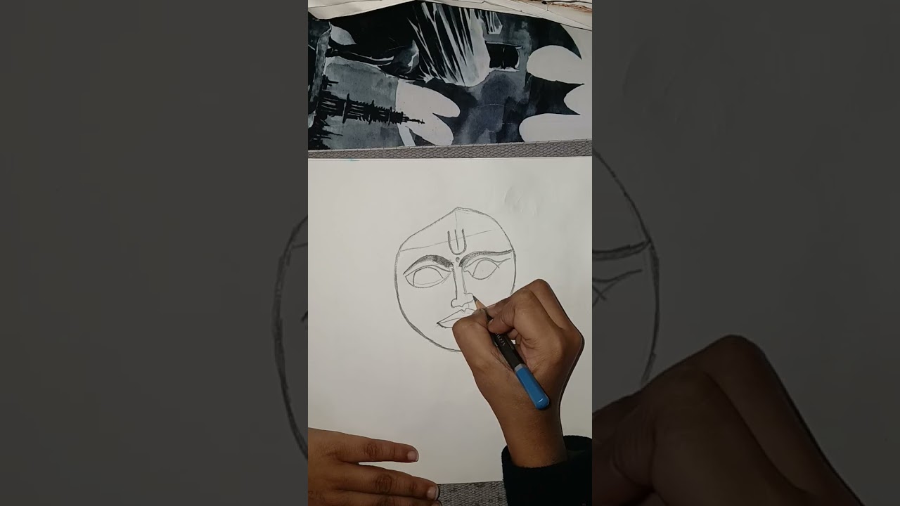 Class 2nd students drawing 