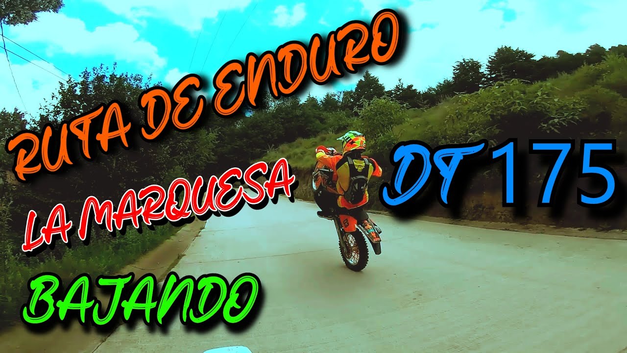 YAMAHA DT 175 RUTA DE ENDURO  (PARTE 2)
