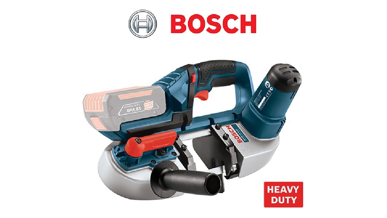 “What’s Inside” Bosch Cordless Bandsaw - GCB18V-63